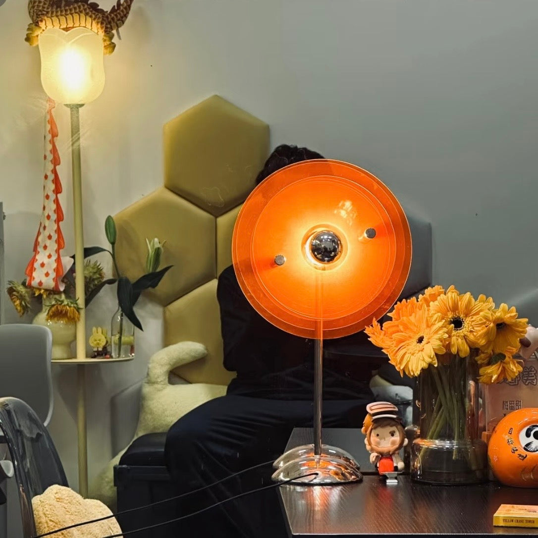 Bauhaus Table Lamp β Colorful USB LED for Desk & Bedside