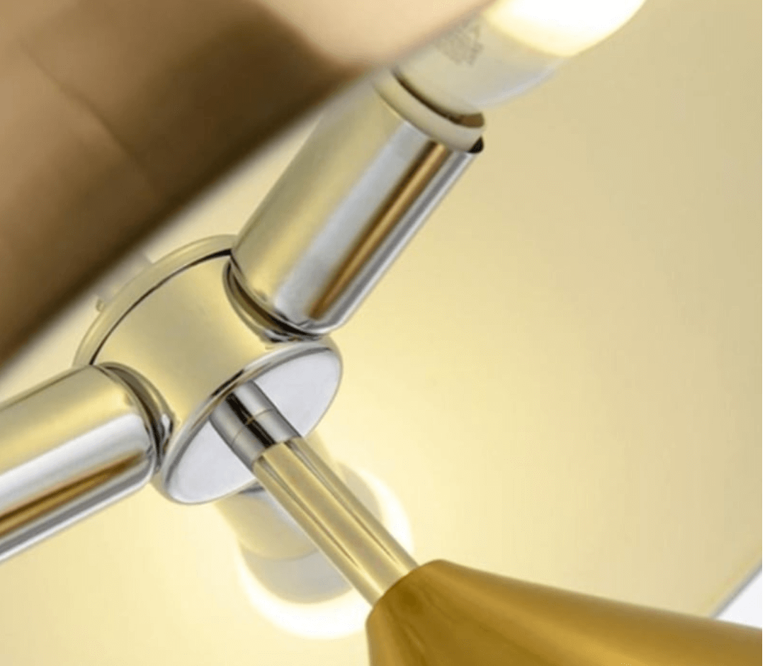 Nordic Mushroom Table Lamp – Designer Metal Bedside Lamp