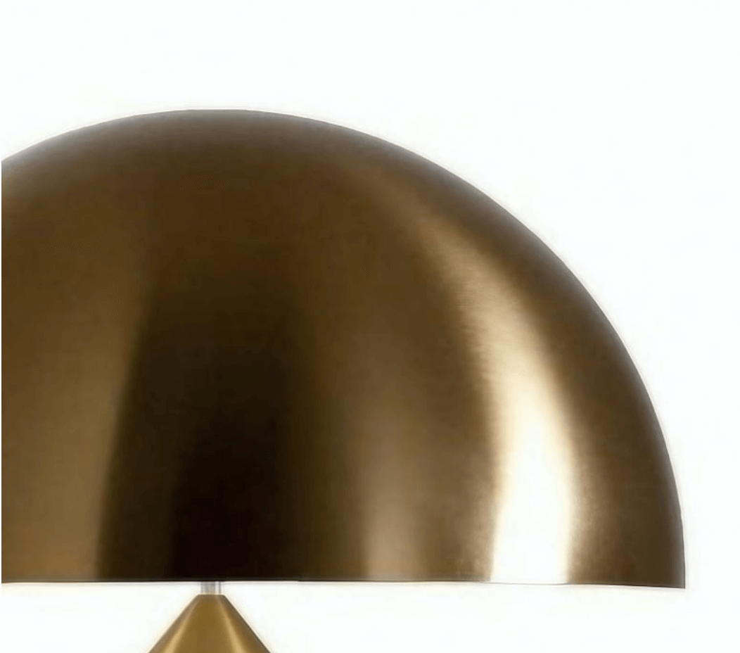Nordic Mushroom Table Lamp – Designer Metal Bedside Lamp