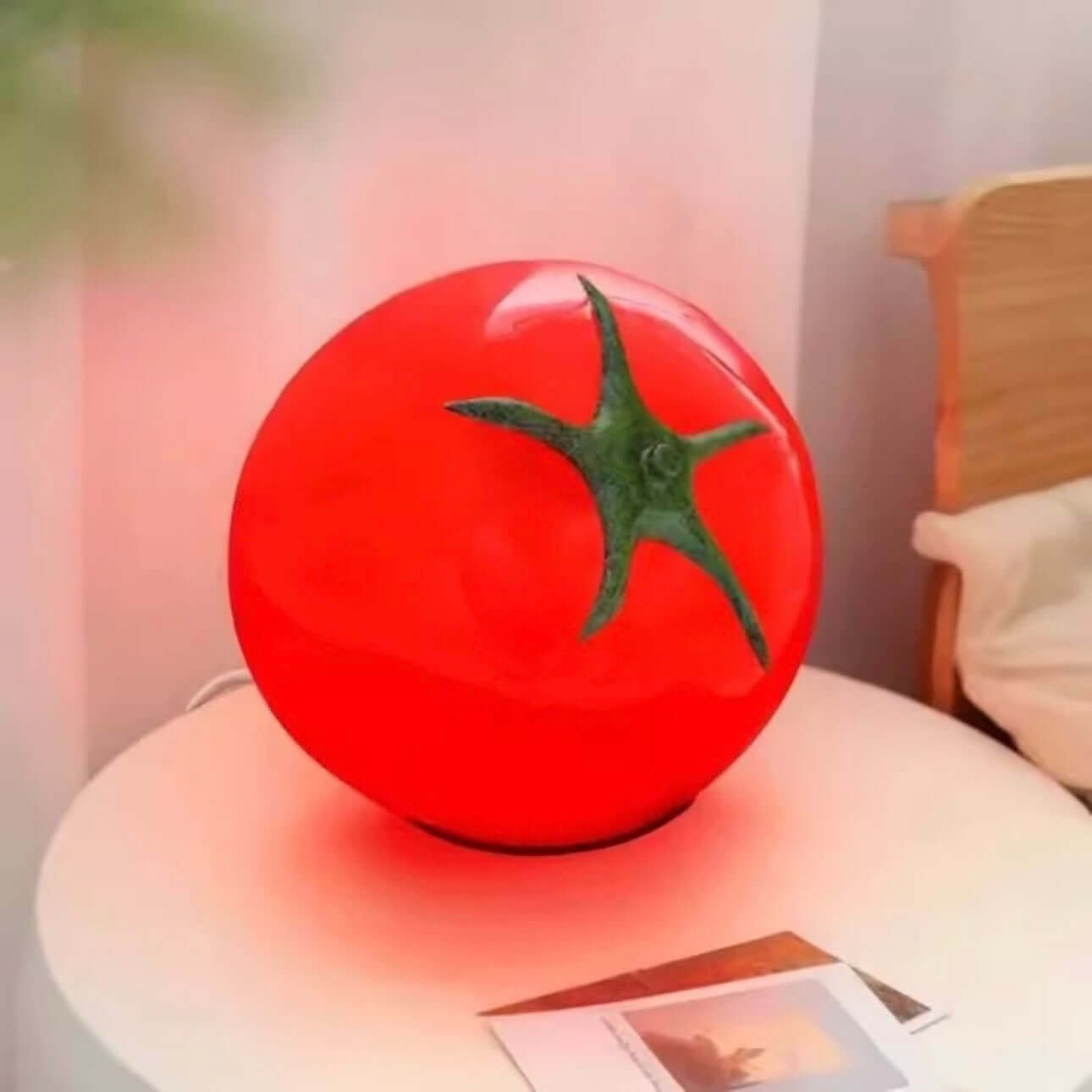 Tomato Night Light – Cute Retro Bedside Lamp