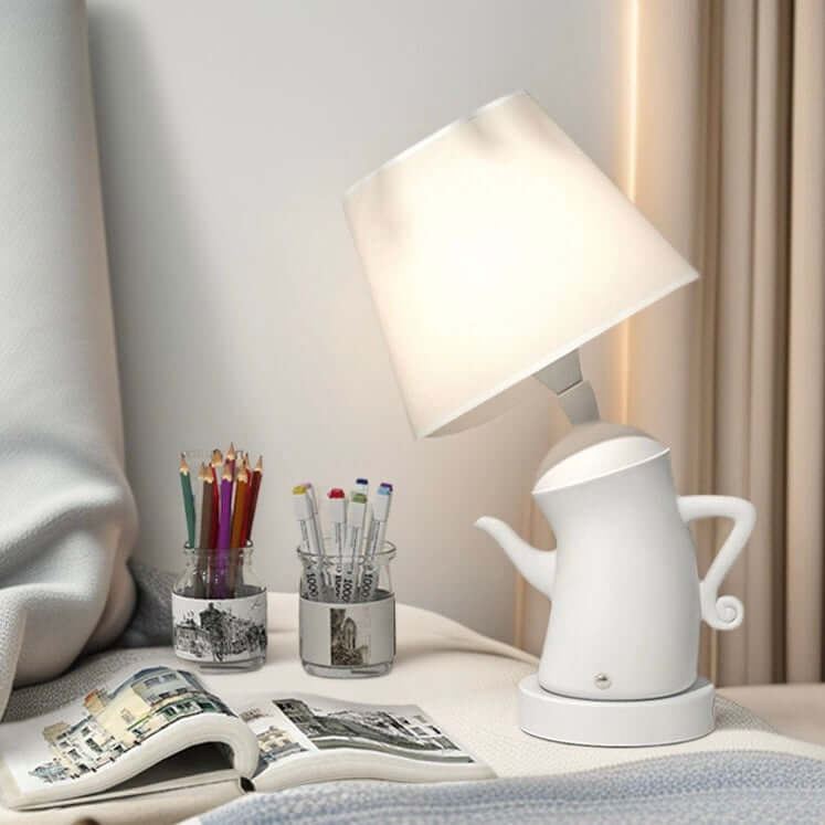 Alice Dream Kettle Lamp – Touch Dimming Wireless Charging Table Light
