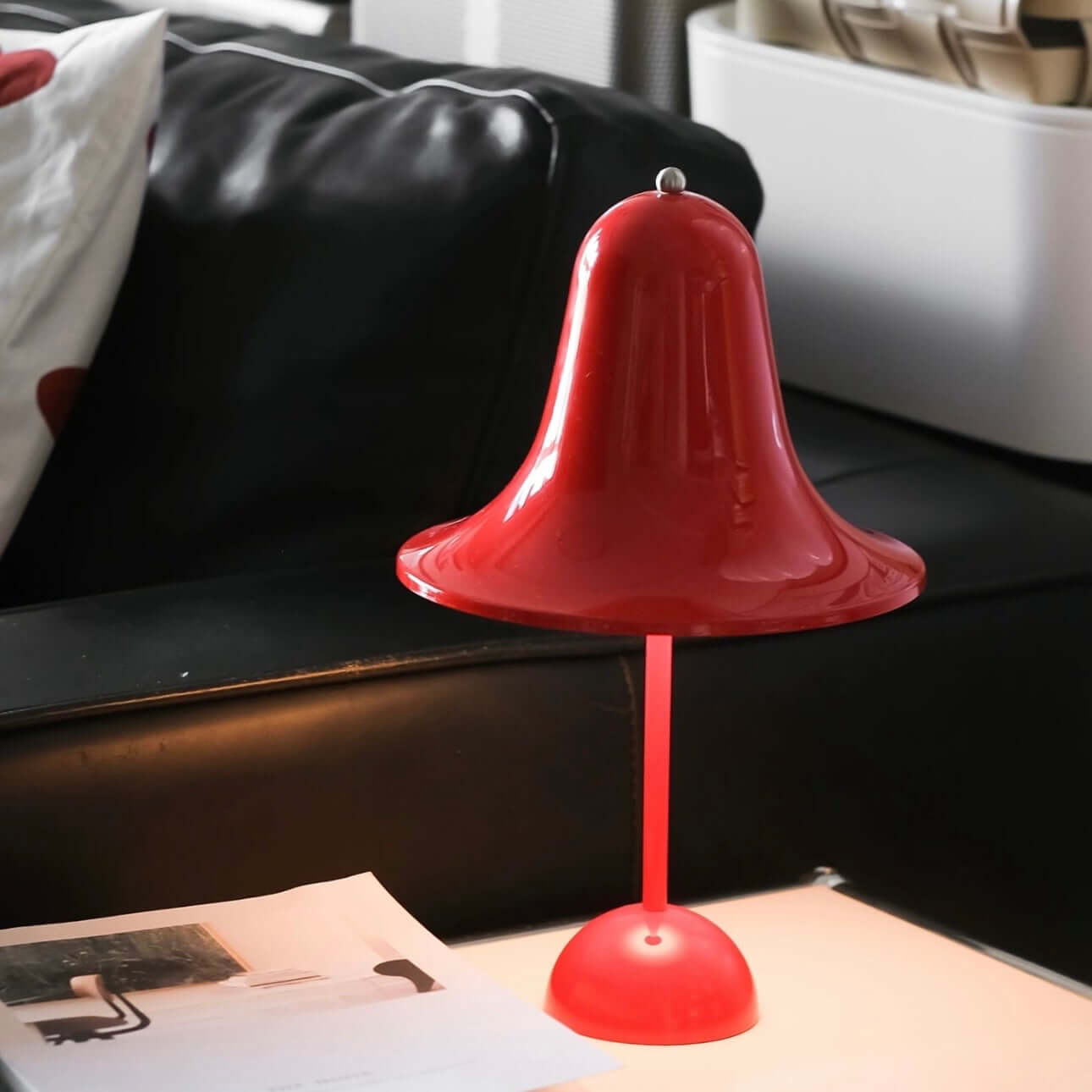 Vintage Nordic Bell Table Lamp – Touch LED Bedside Lamp