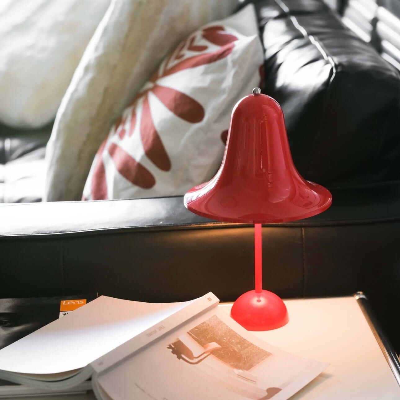 Vintage Nordic Bell Table Lamp – Touch LED Bedside Lamp