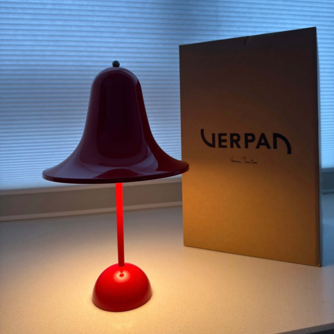 Vintage Nordic Bell Table Lamp – Touch LED Bedside Lamp