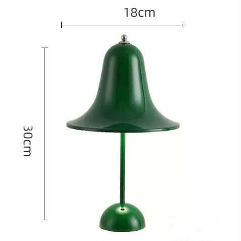 Vintage Nordic Bell Table Lamp – Touch LED Bedside Lamp