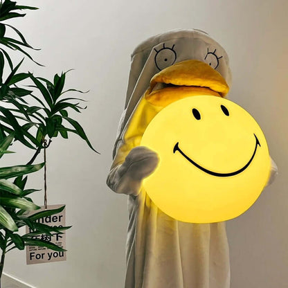 Creative Dutch Smiley Lamp – Waterproof Emoji Mood Light