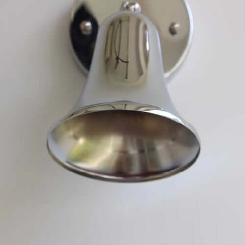 Silver Bell Wall Lamp – 5W Warm LED Modern Vintage 110V