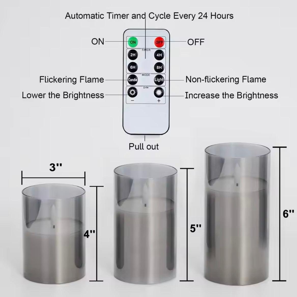 LED electronic flameless candles