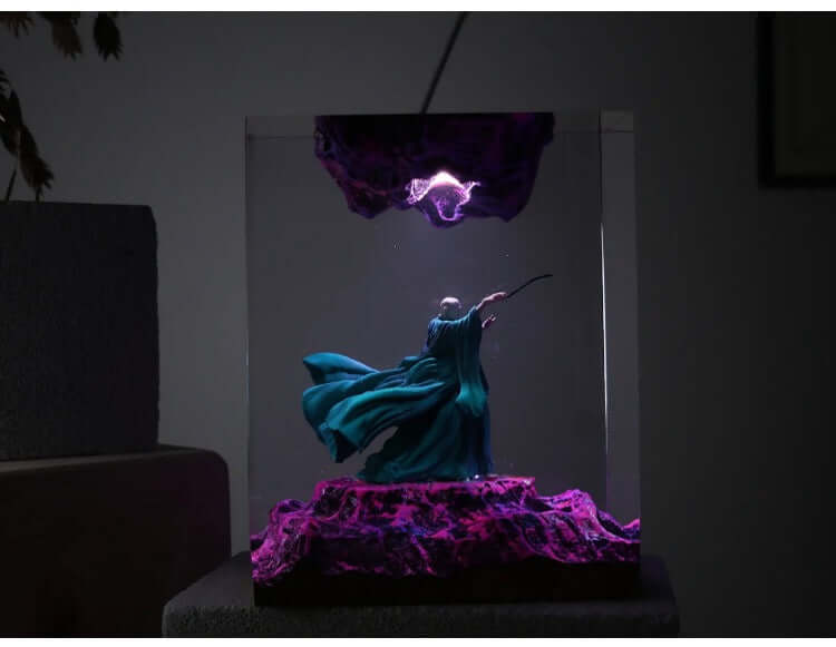 Voldemort Resin Desk Lamp – Creative Harry Potter Night Light