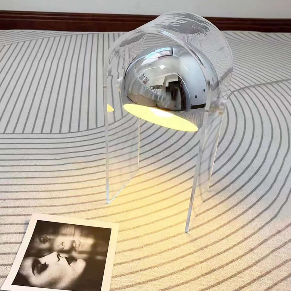 Bauhaus Modern Acrylic Table Lamp – Nordic Bedside Light