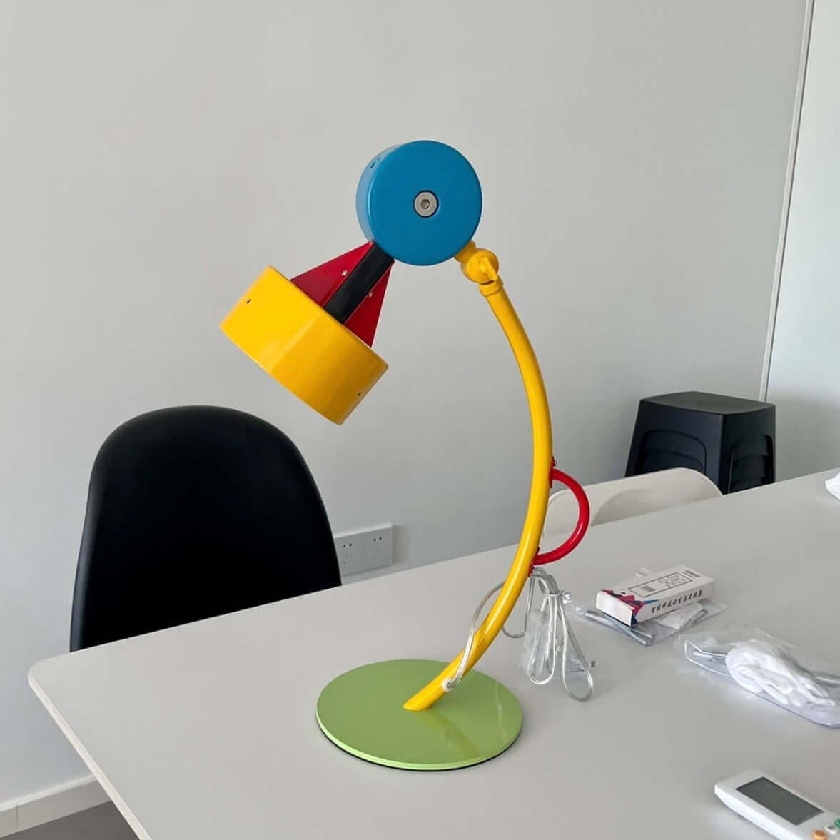 Memphis Geometric Adjustable Table Lamp | Modern LED Art Light