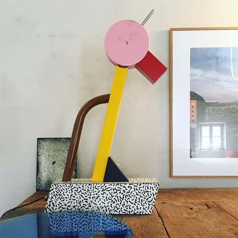 Memphis Bird Table Lamp – Artistic Italian Designer Light