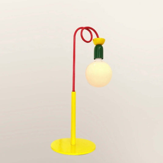 Memphis Macaron Table Lamp – Retro Colorful LED Desk & Bedside Light