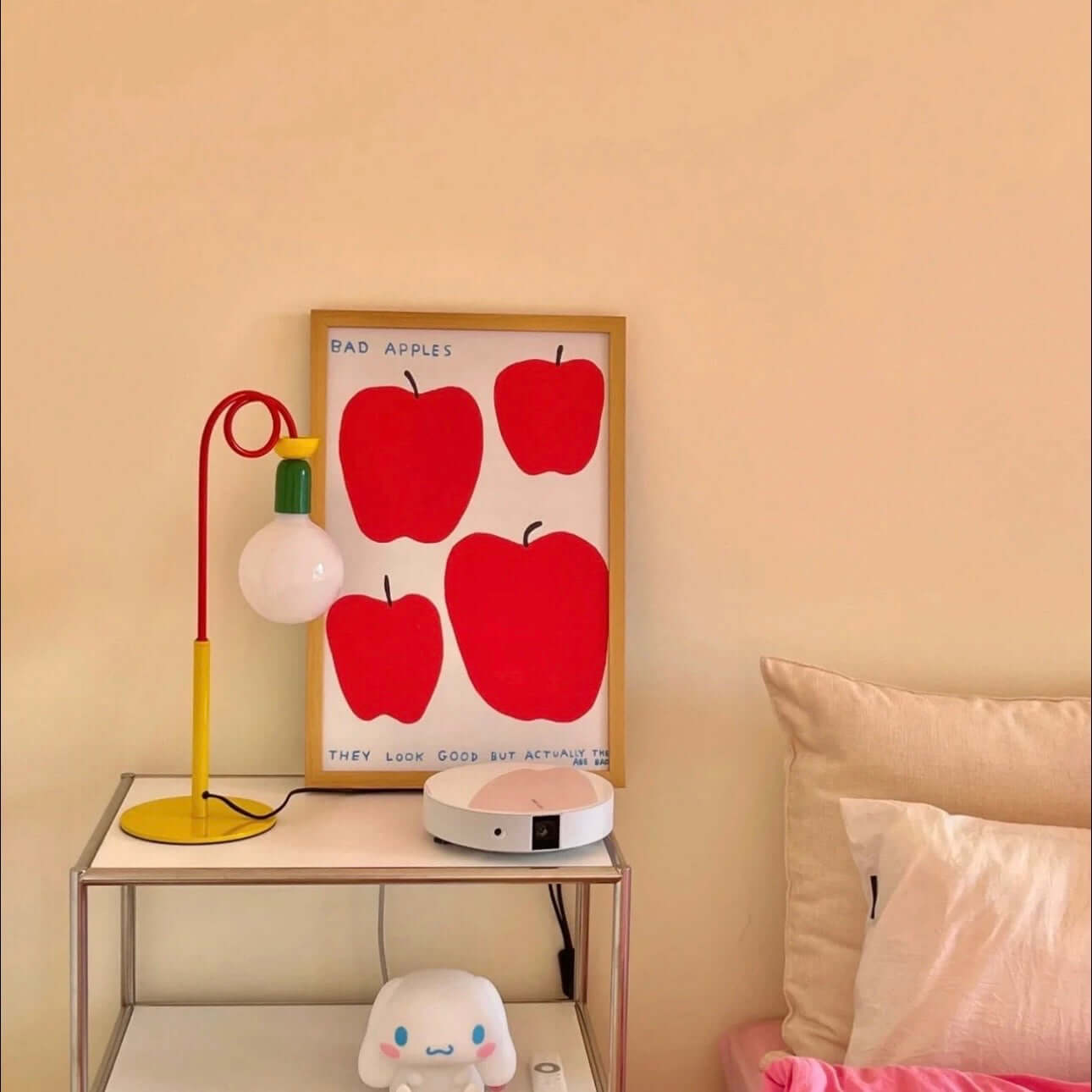 Memphis Macaron Table Lamp – Retro Colorful LED Desk & Bedside Light