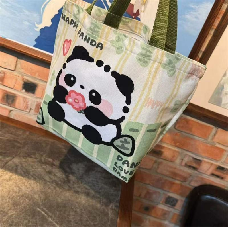 Cute panda Small handbag for kids 4 in a group
