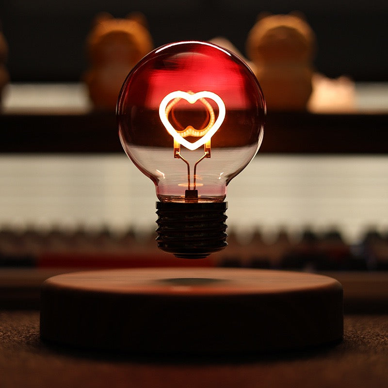 Christmas gift love - Shaped floating ambient light speaker
