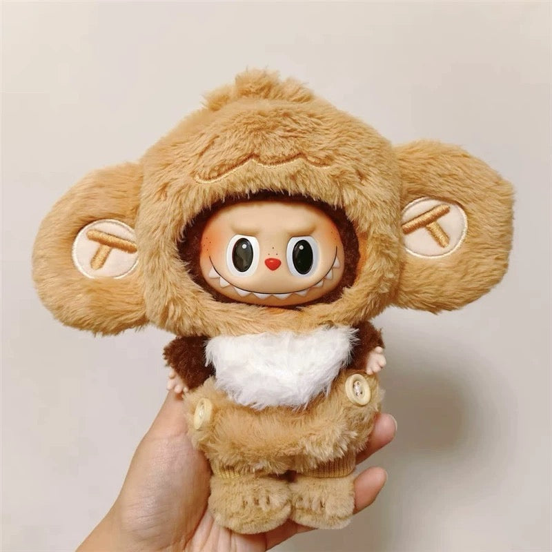 Big Monkey Outfit/clothes  for labubu 17cm Doll（No Doll Included）