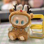 Rudolph the Red-Nosed Reindeer Outfit/clothes  for labubu 17cm Doll（No Doll Included）