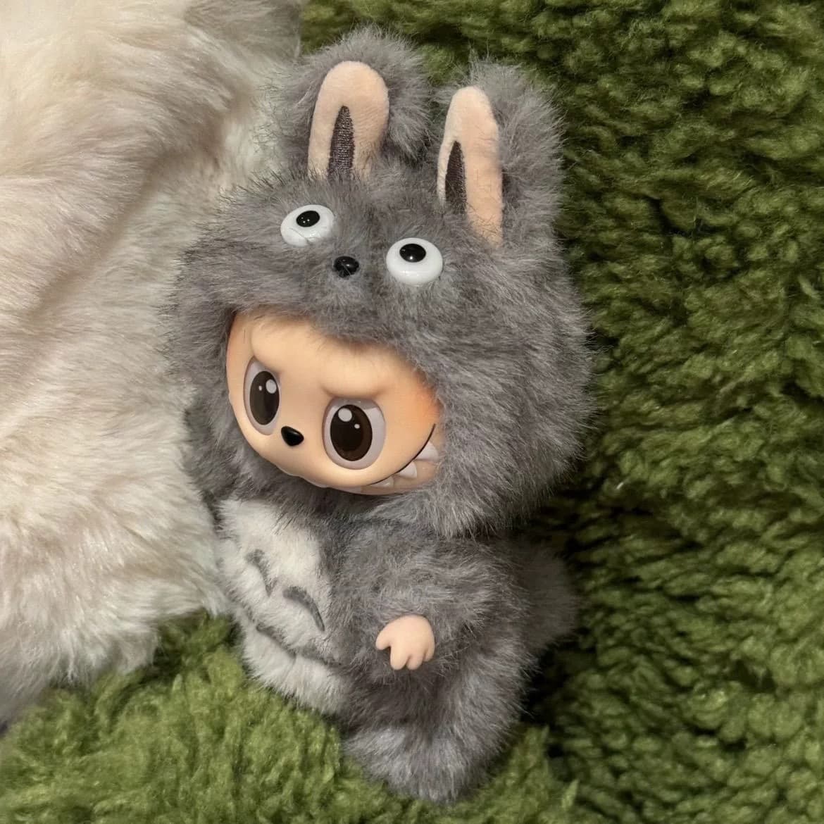 Totoro Totoro Outfit/clothes  for labubu 17cm Doll（No Doll Included）