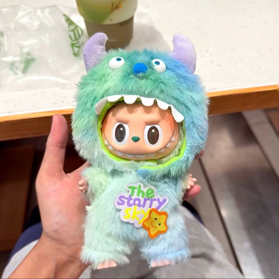 Monster University Outfit/clothes  for labubu 17cm Doll（No Doll Included）