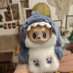 Baby Shark Pajamas Outfit/clothes  for labubu 17cm Doll（No Doll Included）