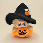 Wizard Hat Pumpkin Outfit/clothes  for labubu 17cm Doll（No Doll Included）