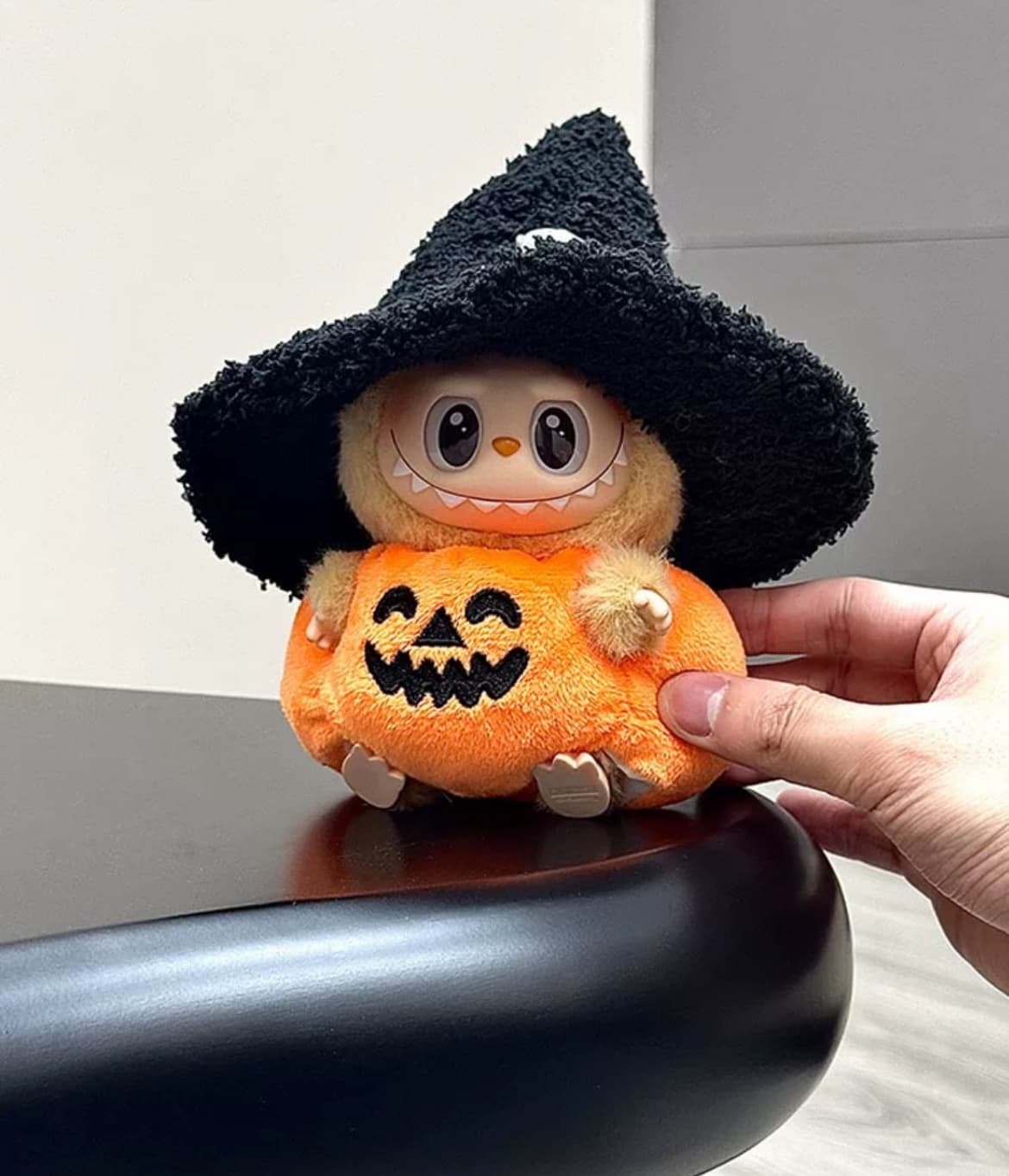 Wizard Hat Pumpkin Outfit/clothes  for labubu 17cm Doll（No Doll Included）