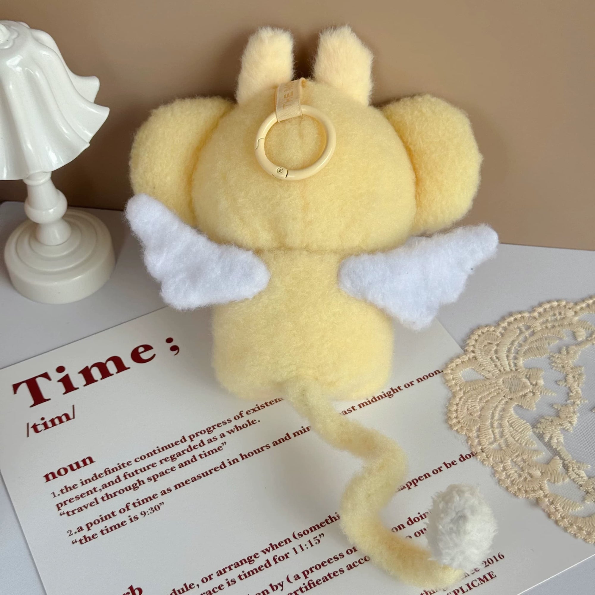 Yellow Angle Monkey  Outfit/clothes  for labubu 17cm Doll（No Doll Included）