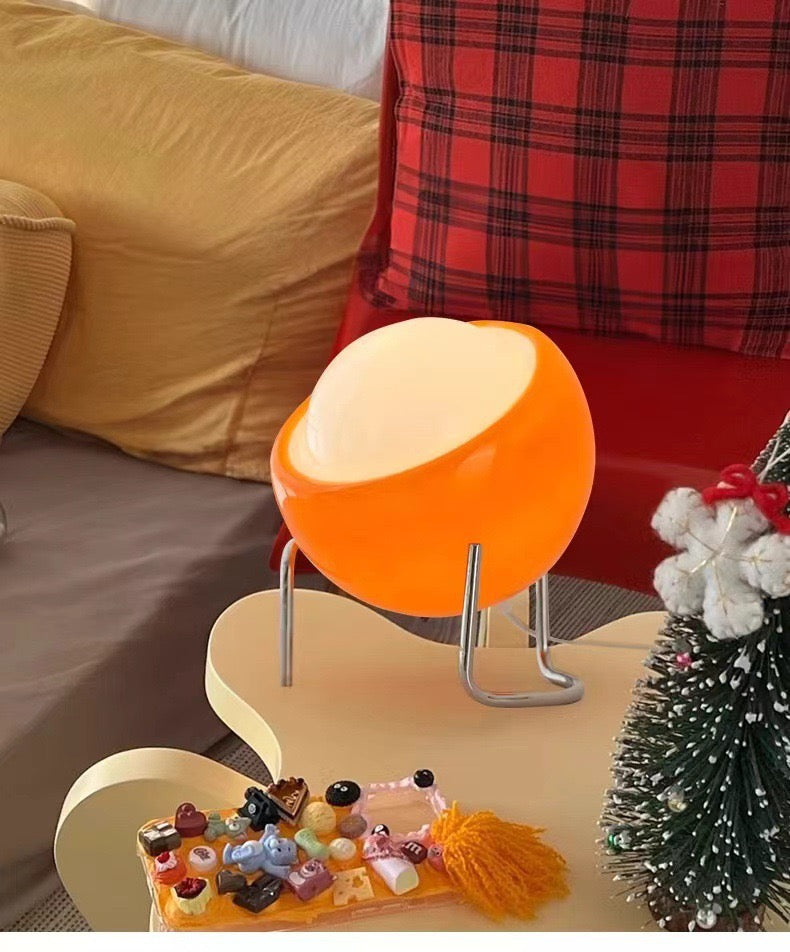 Bauhaus Glass Table Lamp – Modern LED Bedside Light