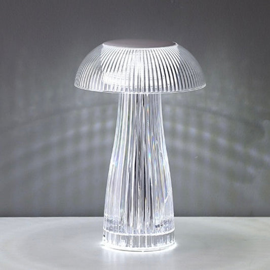 Crystal luxury touch jellyfish night light