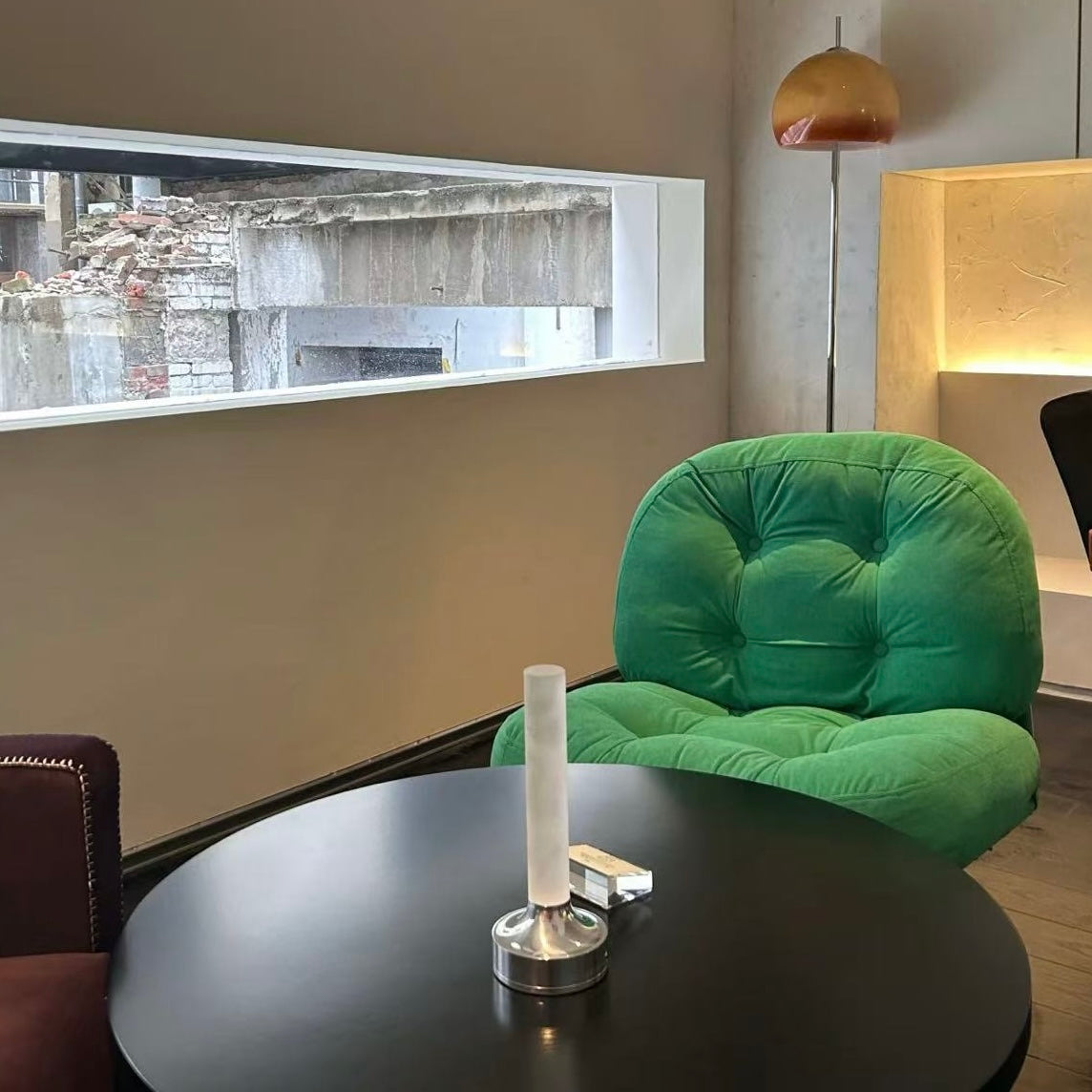 Vintage USB Candle Table Lamp – Dimmable Ambient Night Light