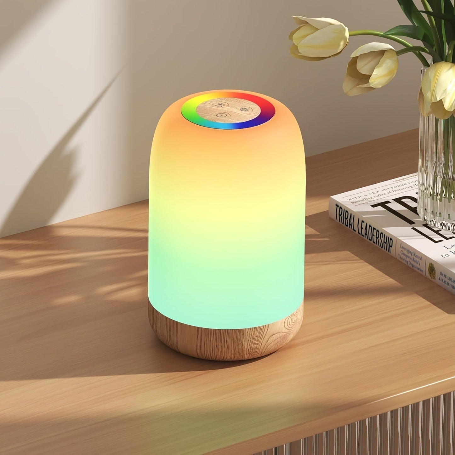 LED bedside lamp RGB color - Changing ambient light