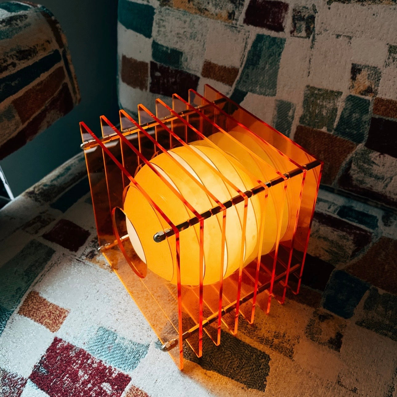 Minimalist Acrylic Moon Lamp – USB Touch Ambient Night Light