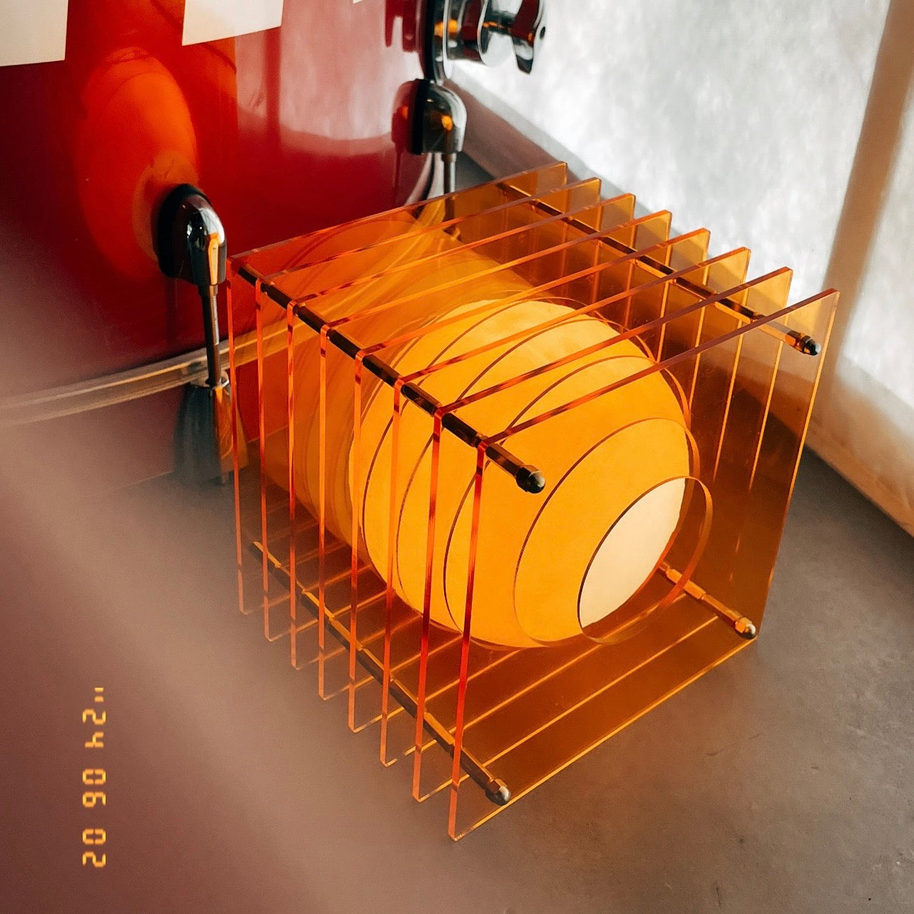 Minimalist Acrylic Moon Lamp – USB Touch Ambient Night Light