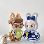 Nick from Zootopia（fox）Outfit/clothes  for labubu 17cm Doll（No Doll Included）