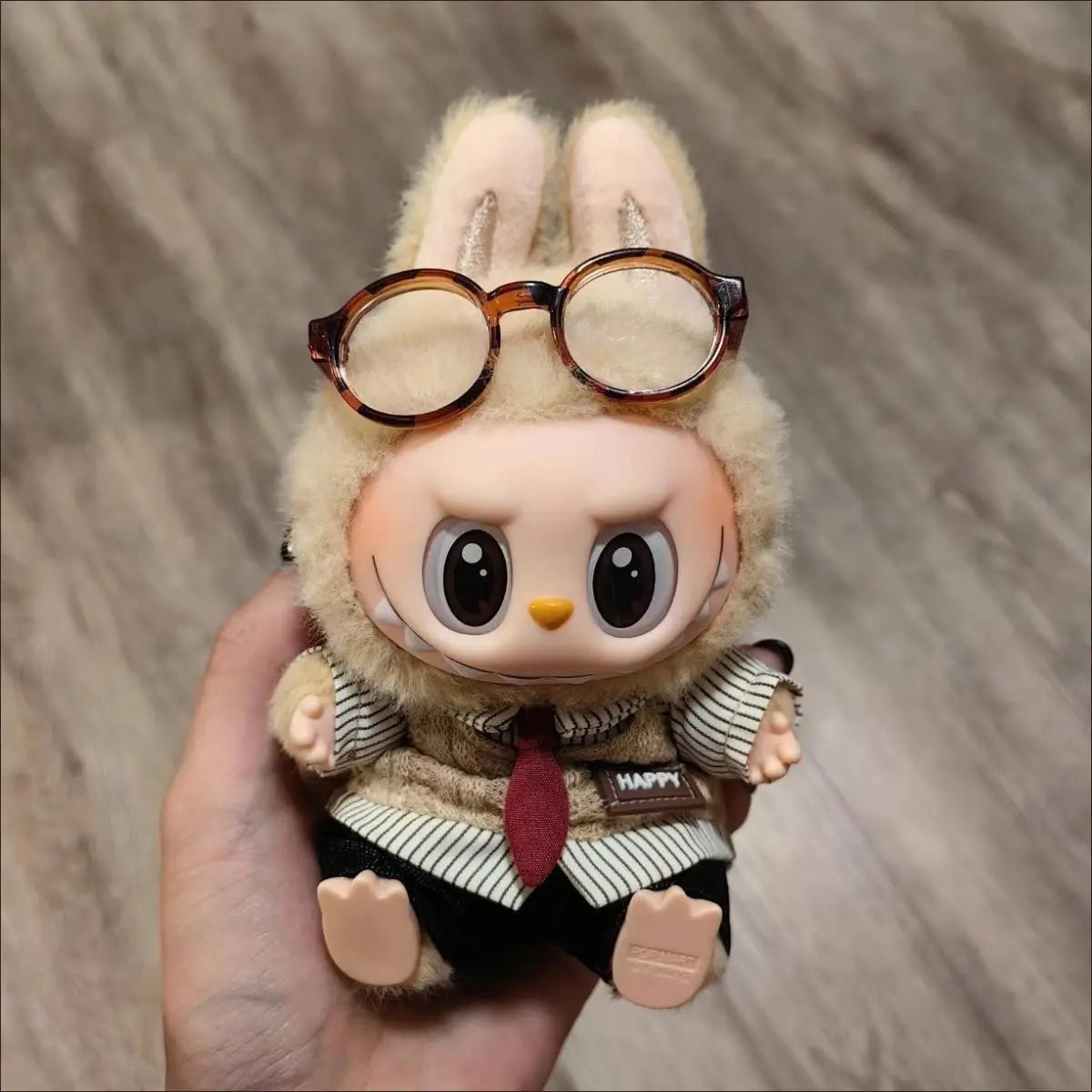 Preppy Style Outfit/clothes  for labubu 17cm Doll（No Doll Included）
