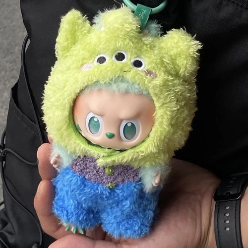 Alien From Toy Story Outfit/clothes  for labubu 17cm Doll（No Doll Included）