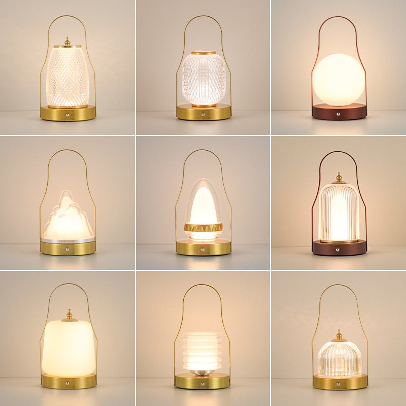 LED rechargeable wall-mounted light & multifunctional portable ambient light