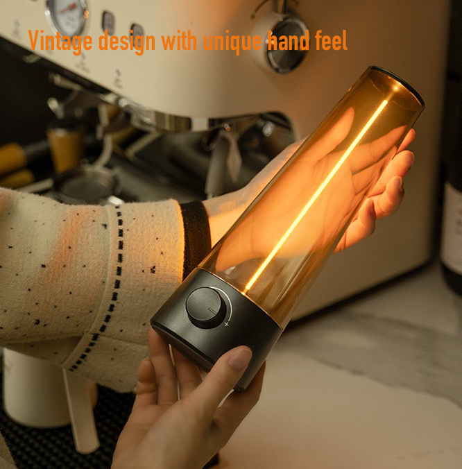 Chord shadow retro rechargeable lamp