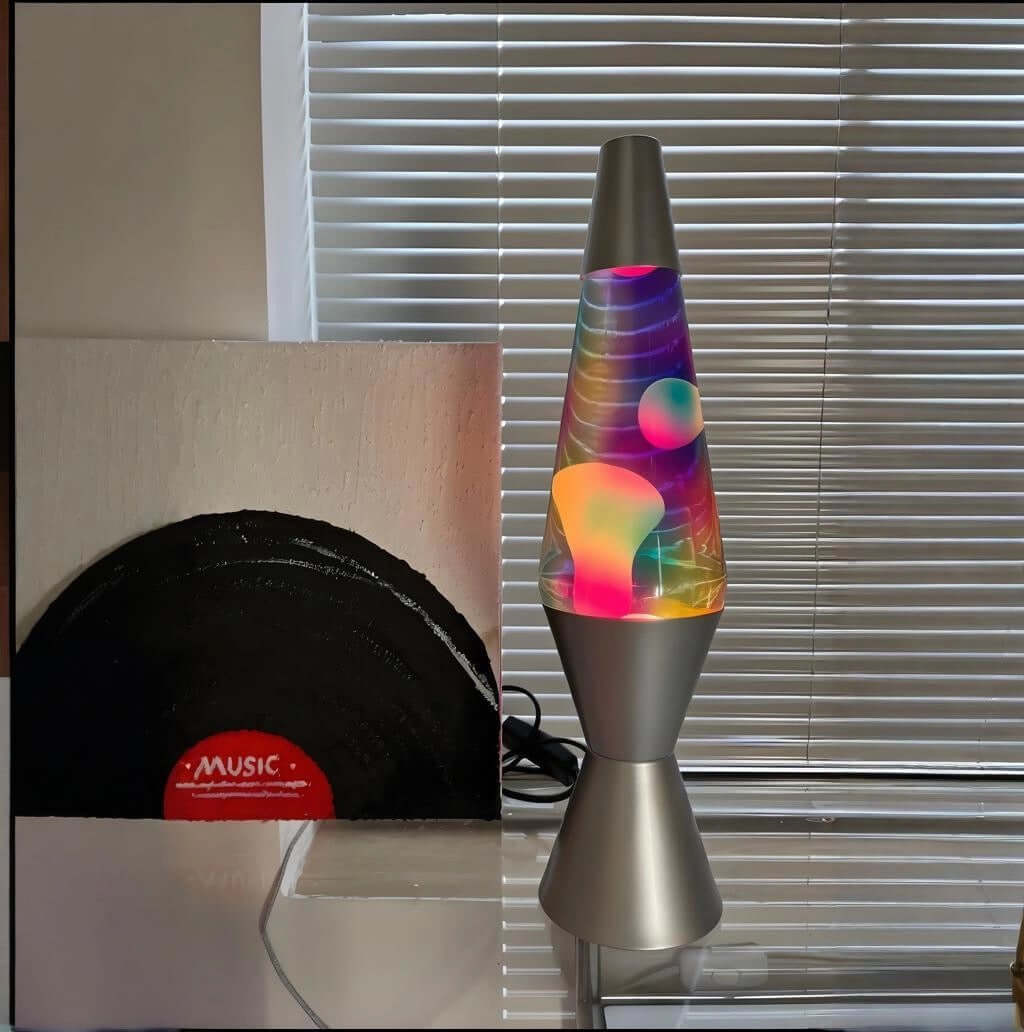 Dynamic Wax Lava Lamp – “Breathing” Universe Mood Light
