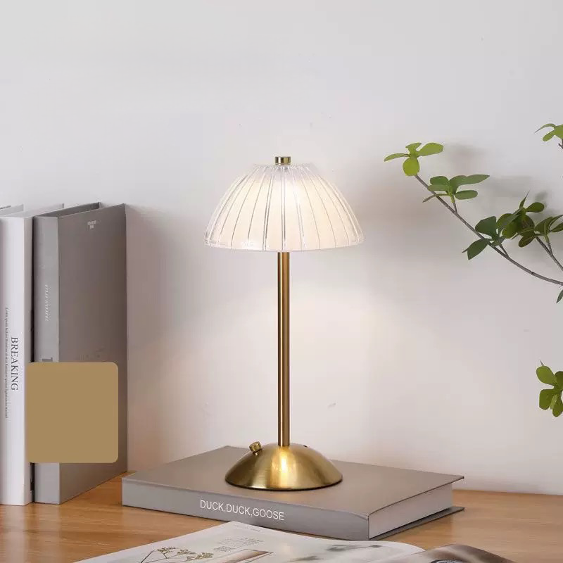 Pumpkin rechargeable table lamp