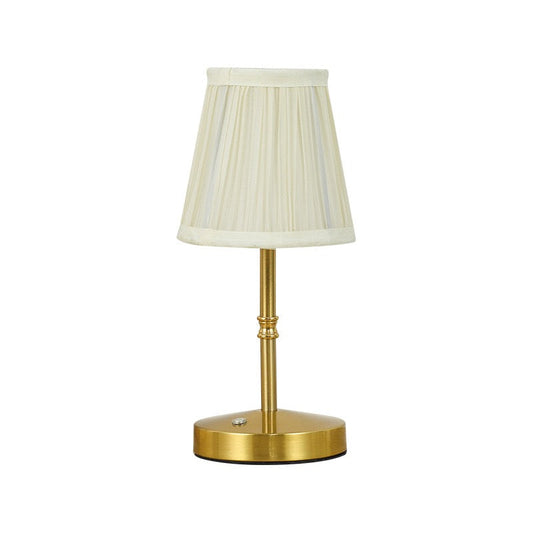 French pleated ambience table lamp