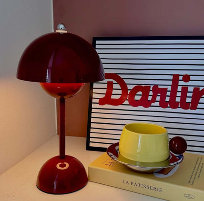 Bud Touch LED Table Lamp – 3 Light Modes, Rechargeable & Compact