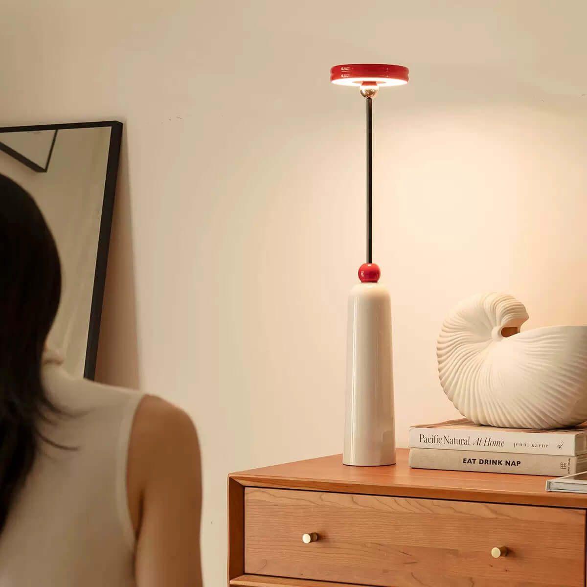 2-in-1 Stretchable Art Lamp – Floor & Table Lamp with 3 Light Modes