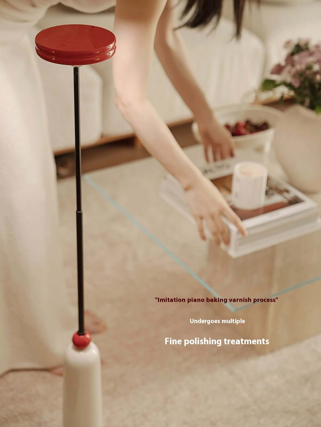 2-in-1 Stretchable Art Lamp – Floor & Table Lamp with 3 Light Modes