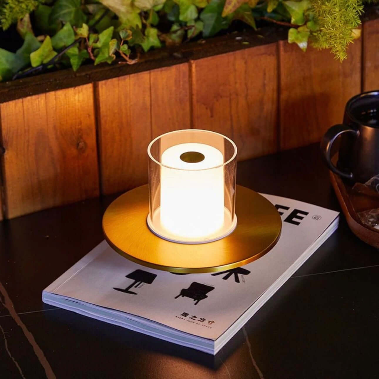 Rechargeable Candle Lamp – Touch & Gesture LED, Soft Eye-Friendly Glow