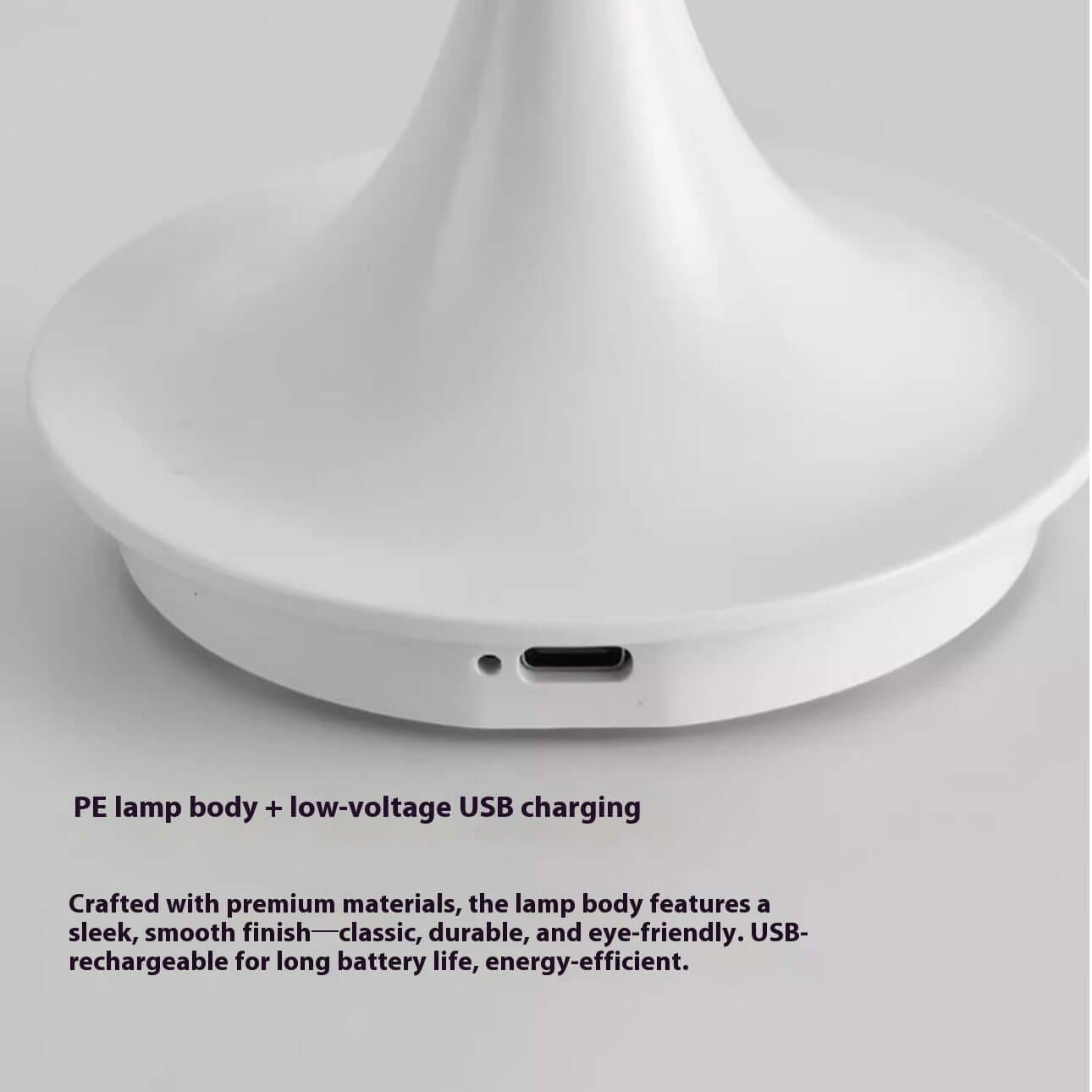 Retro Jellyfish Lamp – Wireless Rechargeable LED Night Light