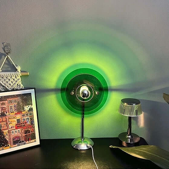 Bauhaus Table Lamp – Colorful USB LED for Desk & Bedside