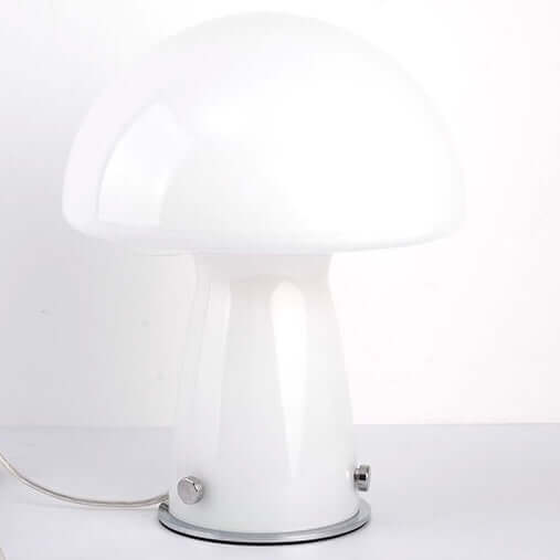 Mushroom Table Lamp | Glass, USB & Stepless Dimming