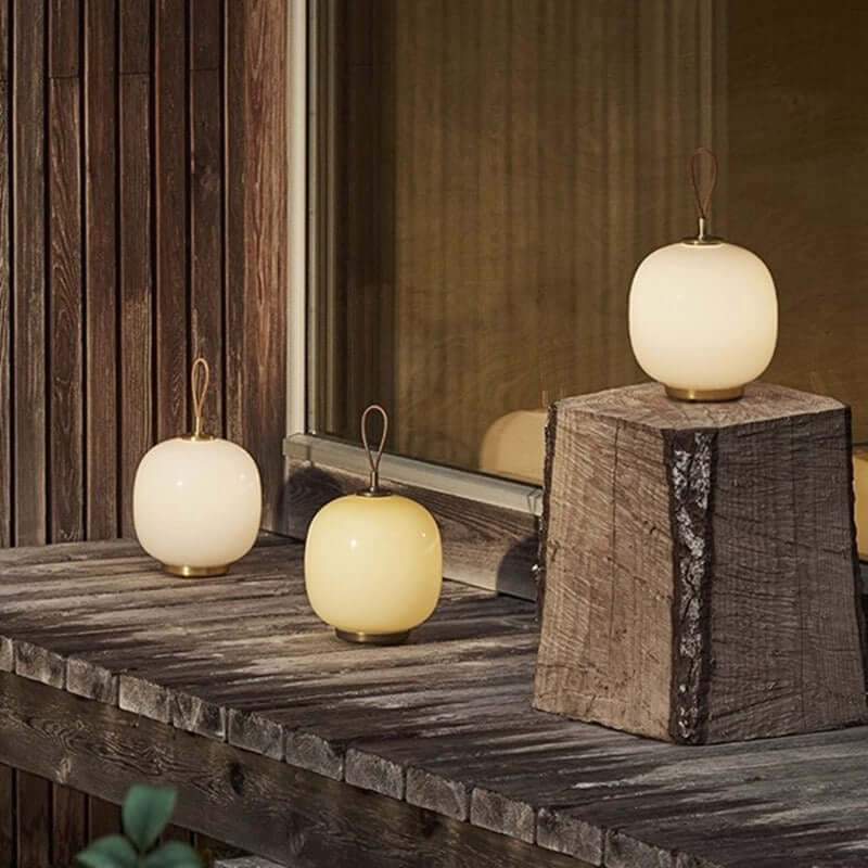 Danish Portable Table Lamp | USB & Stepless Dimming